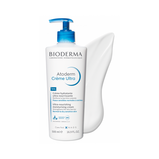 Bioderma Ultra-Nourishing Moisturising Cream - 500 mL