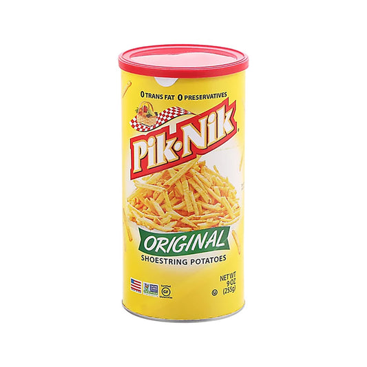 Pik Nik Shoestring Box Potato Chips – 255 g