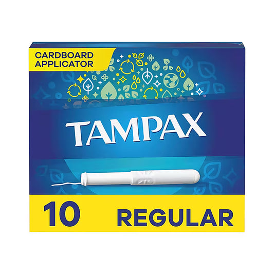 Tampax Regular Cardboard Applicator – 10 pc