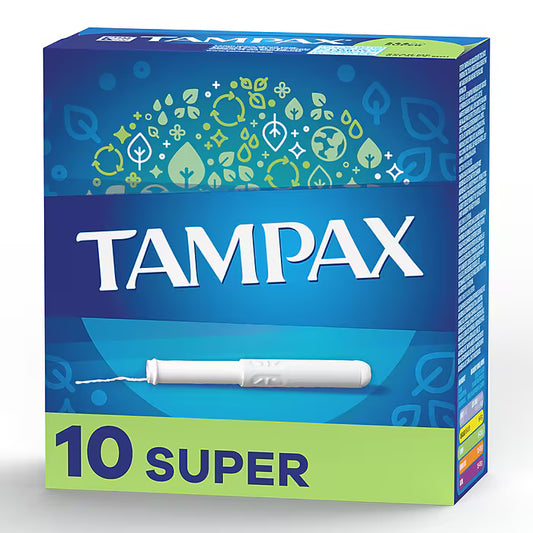 Tampax Super Cardboard Applicator – 10pc