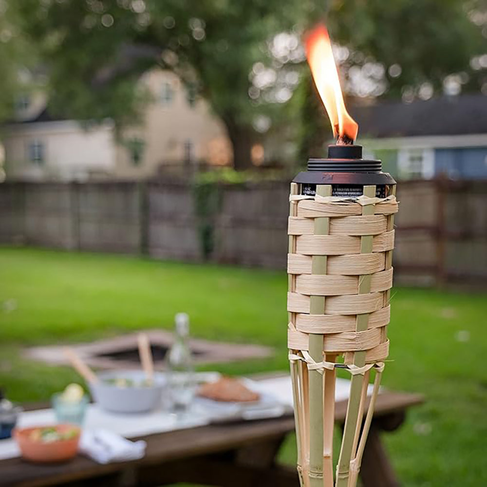 TIKI Bamboo Garden Torch – 144 cm (57 in)