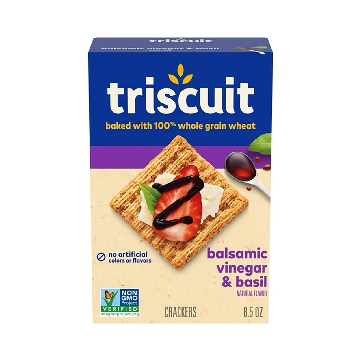 Triscuit Cracker Balsamic Vinegar & Basil Whole Grain Wheat – 240 g (8.5 oz)