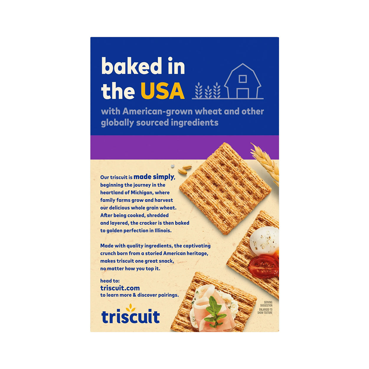 Triscuit Cracker Balsamic Vinegar & Basil Whole Grain Wheat – 240 g (8.5 oz)