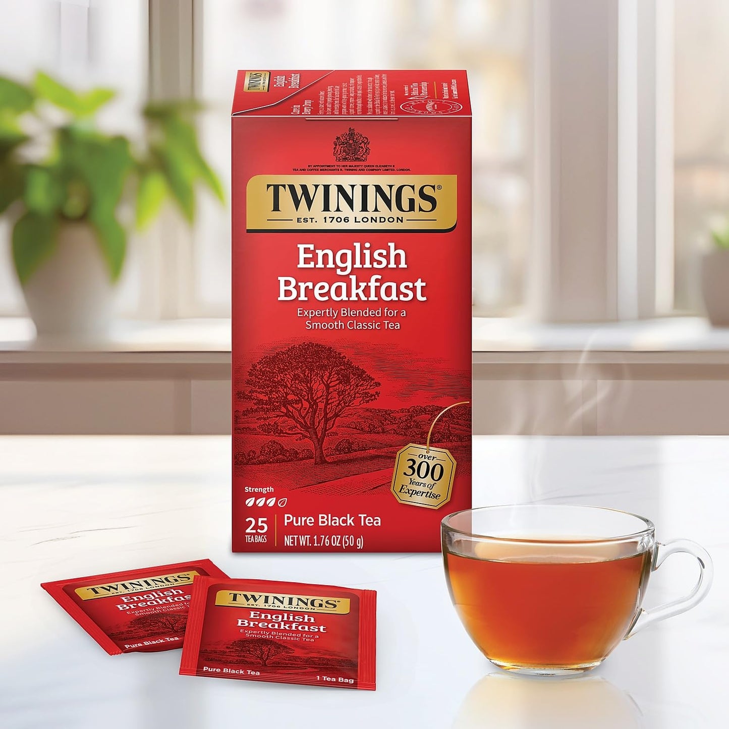 Twinings English Breakfast Tea – 25 ct