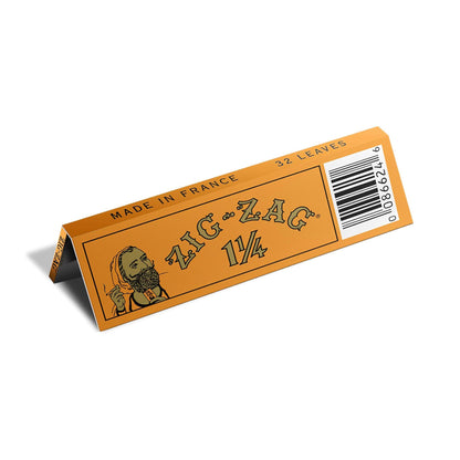 Zig Zag French Orange Slow Burning Rolling Papers – 32 leaves