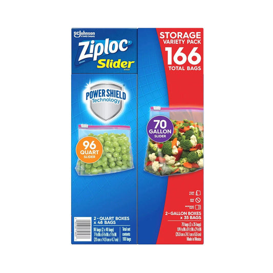 Ziploc VP – 96 Storage quart+70 Storage Gallon