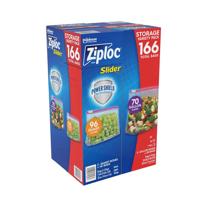 Ziploc VP – 96 Storage quart+70 Storage Gallon
