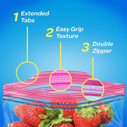 Ziploc Grip n Seal Gal Storage – 52 bags