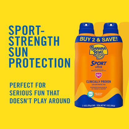 Banana Boat Sport Ultra Sunscreen Pack – SPF 50