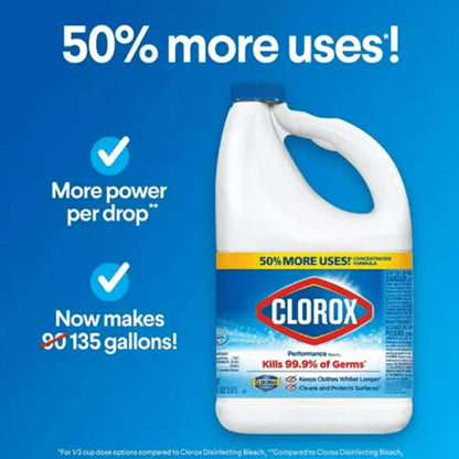 Clorox Performance Bleach – 3.57L