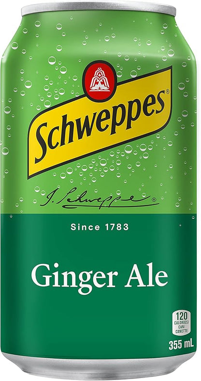 Schweppes Ginger Ale Caffeine Free 355ml (12oz)