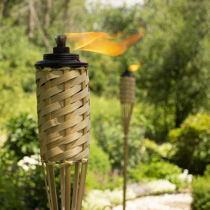 Tiki Bamboo Torch 56inches Height