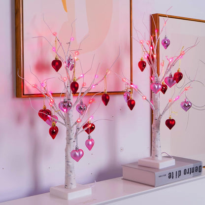 Decor Lighted Birch Tree